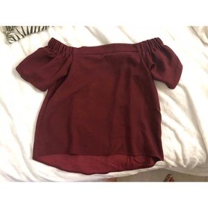 Active USA off the shoulder top